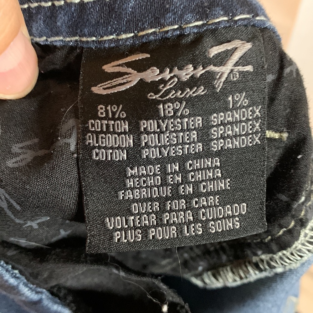 Seven7 Sz 20 x 30.5 Jeans - Picture 10 of 12